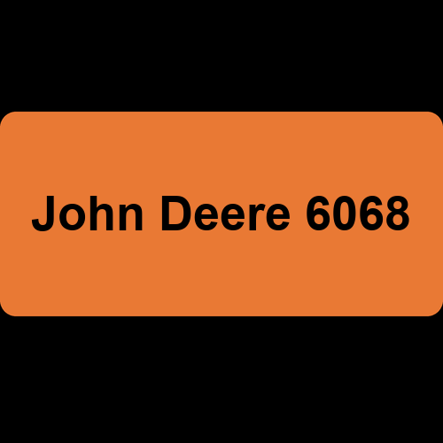 John Deere 6068